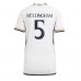 Billige Real Madrid Jude Bellingham #5 Hjemmebane Fodboldtrøjer Dame 2023-24 Kortærmet